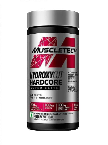 Muscletech Hydroxycut Hardcore SUPER Elite 100 Caps - jostefitvita.de