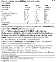 Mutant Mass 6,8kg Weight Gainer - 68 Portionen Masseaufbau Supplement - jostefitvita.de