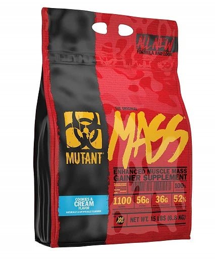 Mutant Mass 6,8kg Weight Gainer - 68 Portionen Masseaufbau Supplement - jostefitvita.de