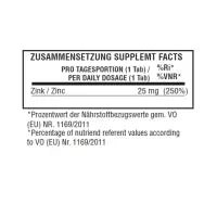 NNT Zink 50mg Bisglycinat PRO - 120 Tabletten hochdosiert - jostefitvita.de