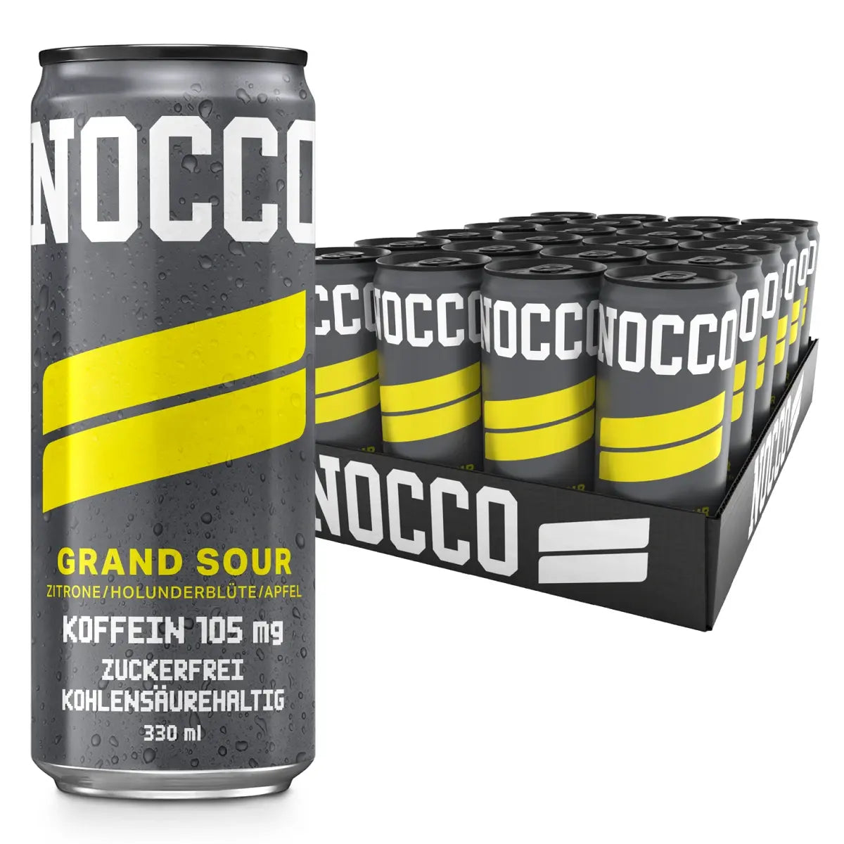 Nocco BCAA Drink 24 x 330 ml - 11 verschiedene Geschmacksrichtungen (inkl. 6,00 € Pfand)