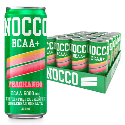 Nocco BCAA Drink 24 x 330 ml - 11 verschiedene Geschmacksrichtungen (inkl. 6,00 € Pfand)