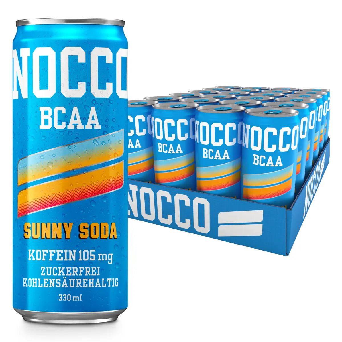 Nocco BCAA Drink 24 x 330 ml - 11 verschiedene Geschmacksrichtungen (inkl. 6,00 € Pfand)