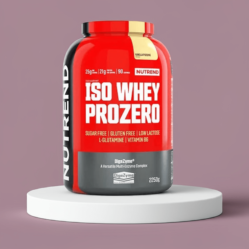 Nutrend ISO WHEY PROZERO 2250g - Premium Whey Isolat 90% | 6 Geschmacksrichtungen - jostefitvita.de