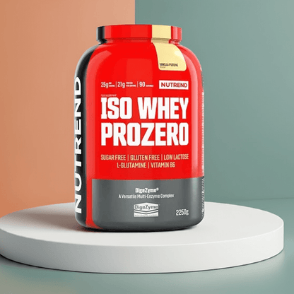 Nutrend ISO WHEY PROZERO 2250g - Premium Whey Isolat 90% | 6 Geschmacksrichtungen - jostefitvita.de