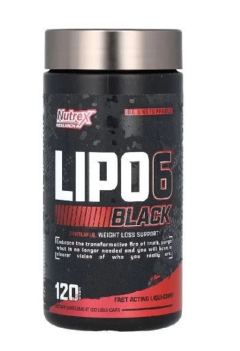 Nutrex Lipo 6 Kapseln 120 Stück - Premium Nahrungsergänzung