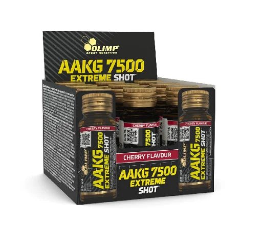 Olimp AAKG 7500 Extreme Shot 9x25ml ( 2 Verschiedene Geschmacks ) - jostefitvita.de