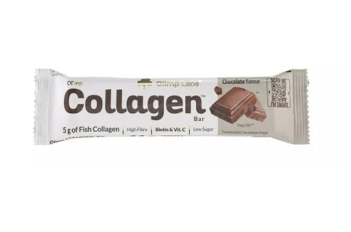 Olimp Collagen Bar 25x44g Schokolade - Protein-Riegel mit Kollagen