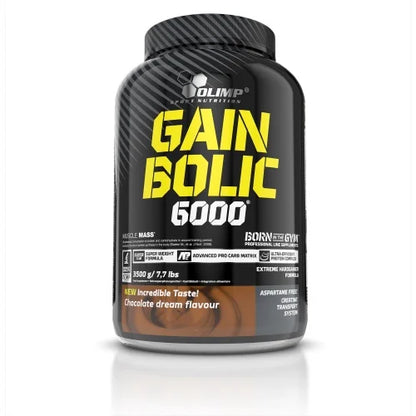 Premium Gain Bolic 6000 Weight Gainer 3,5kg - Vanille, Schokolade, Erdbeere