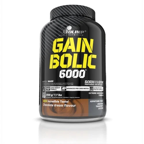 Premium Gain Bolic 6000 Weight Gainer 3,5kg - Vanille, Schokolade, Erdbeere