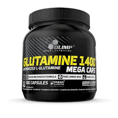 Olimp L - Glutamine Mega Caps 1400mg - 300 Kapseln hochdosiert - jostefitvita.de