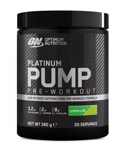 Optimum Nutrition Platinum Pump 380g - Pre - Workout Booster | 2 Geschmacksrichtungen - jostefitvita.de