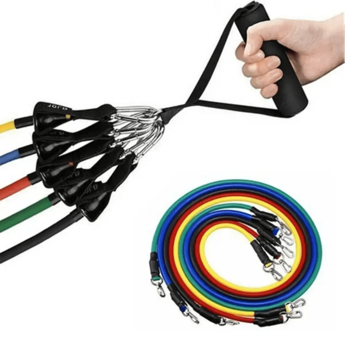 Ostrovit Resistance Bands Set 5 Stück - Fitnessbänder mit verschiedenen Widerstandsstufen - jostefitvita.de