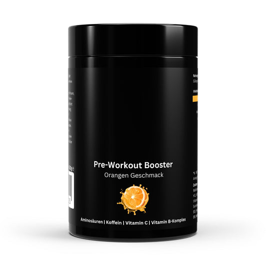 Pre-Workout Booster Orange 520g - Beta-Alanin, Kreatin & Koffein für Energie - jostefitvita.de