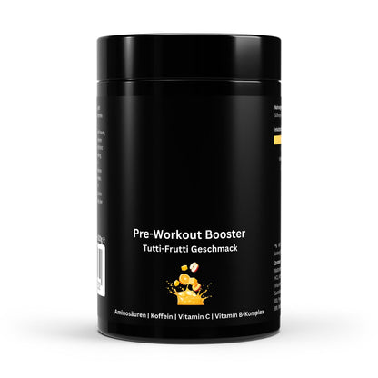 Pre-Workout Booster Tutti Frutti 520g - Beta-Alanin, Kreatin & Koffein für Energie - jostefitvita.de