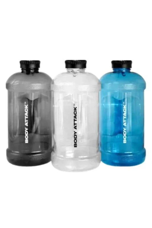 Premium Body Attack Wasserflasche 2,2l - Große Trinkflasche für Sport - jostefitvita.de