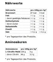Premium Citrullin Malat Pulver 210g - 2:1 Verhältnis hochdosiert - jostefitvita.de