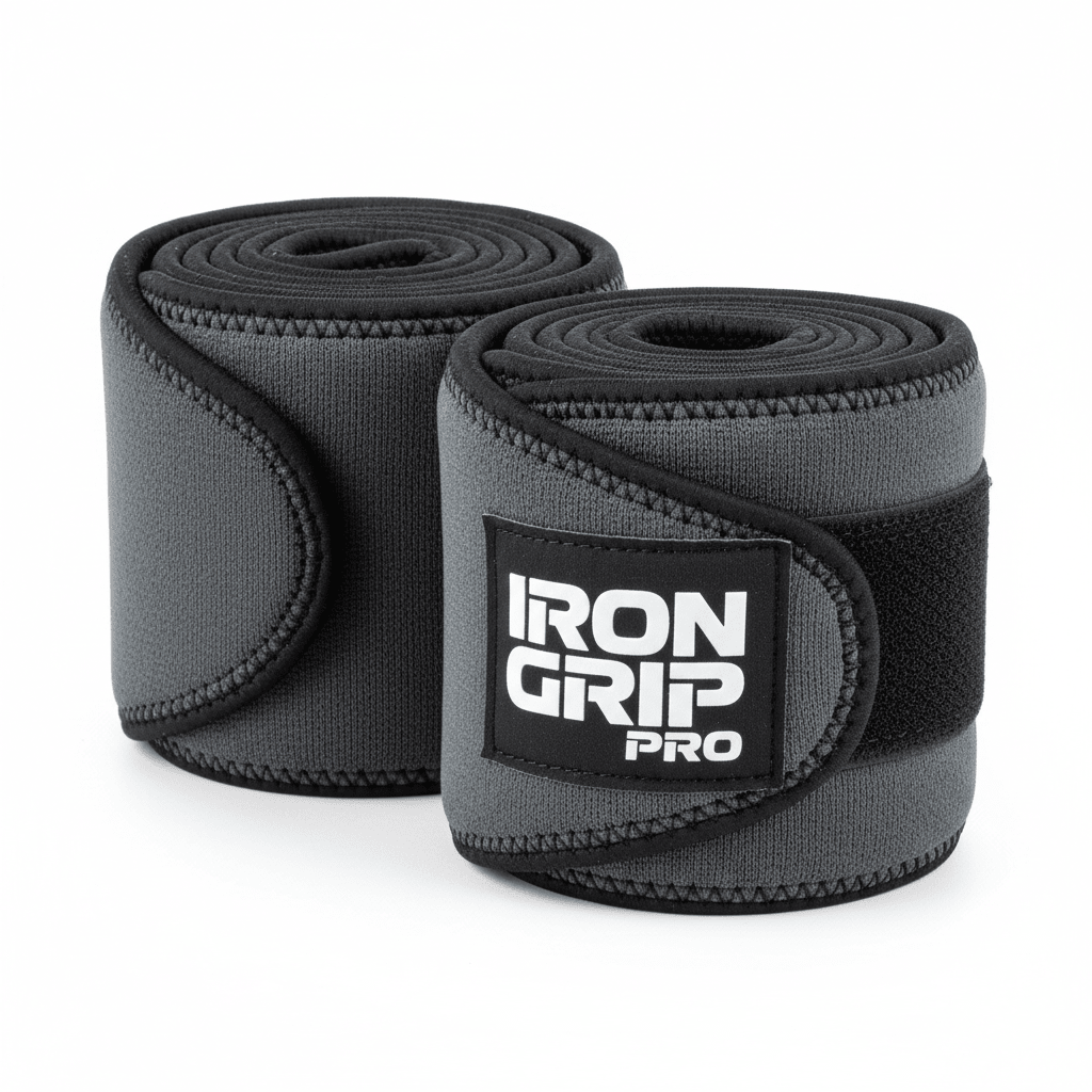 Premium Climaqx Knie - Bandagen Grau - Kniestützen für Krafttraining - jostefitvita.de