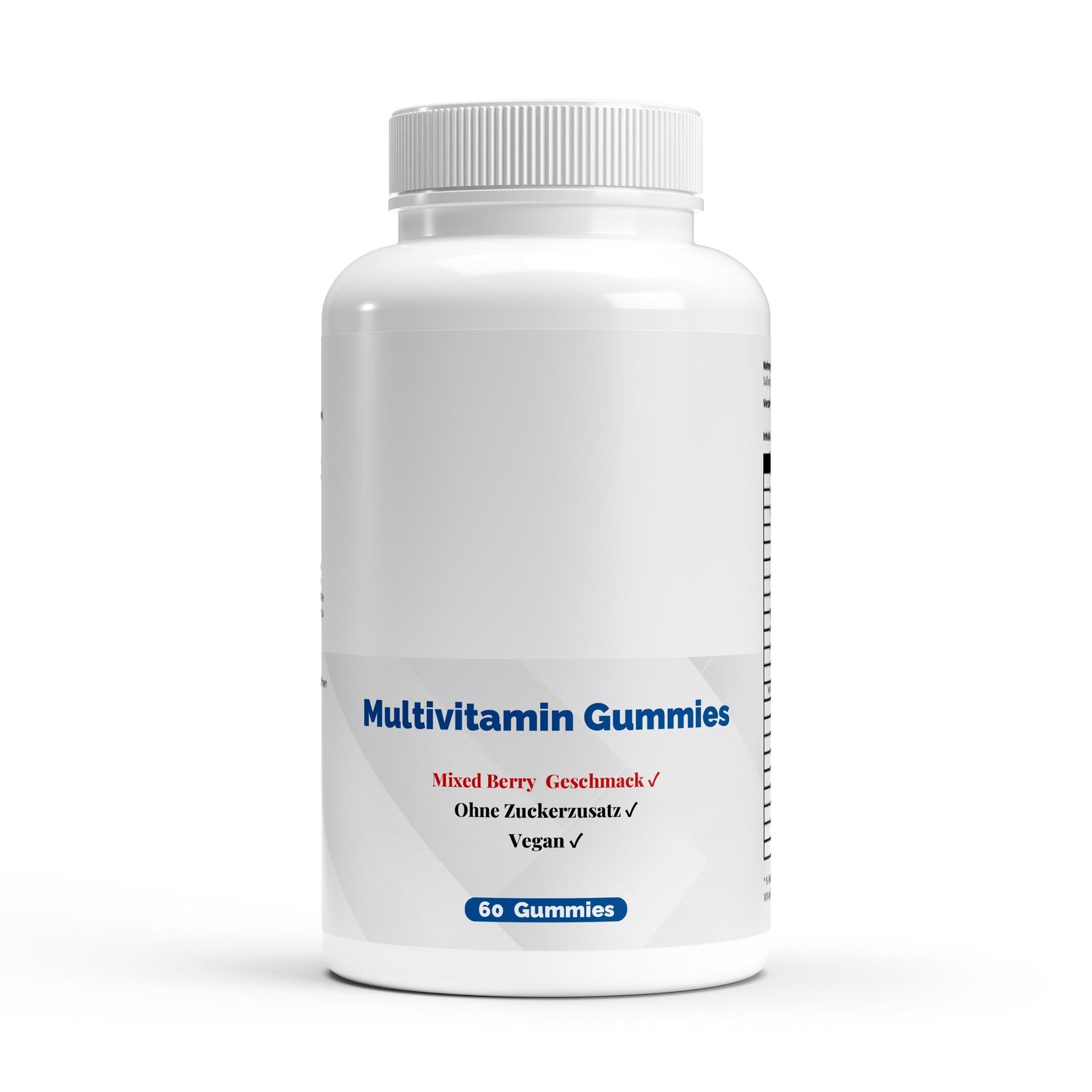 Premium Multivitamin + Mineral Gummies Vegan - 60 Stück Fruchtgummis ohne Zucker - jostefitvita.de