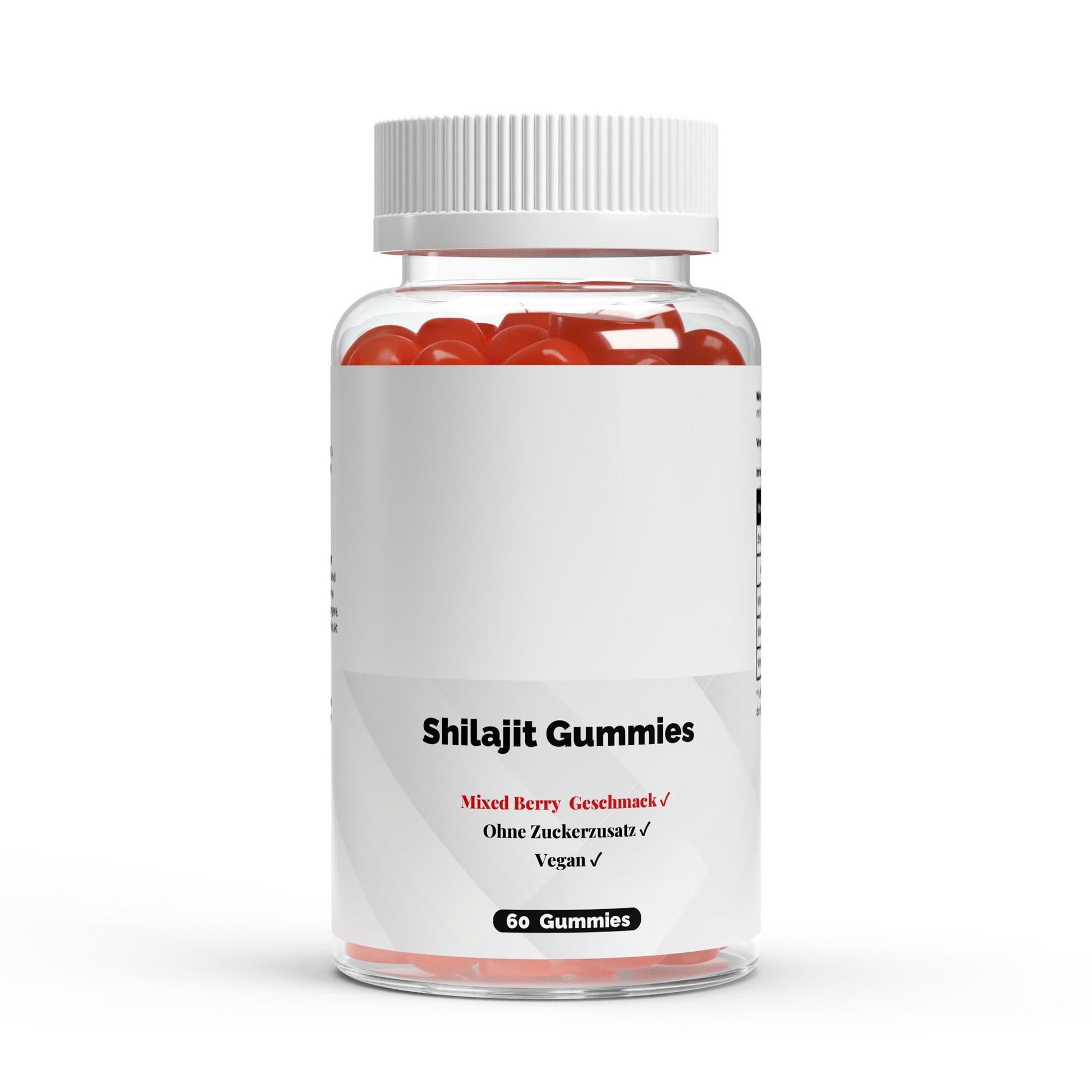Premium Shilajit Gummies 1000mg + Vitamin C, B6, B12 - 60 Stück vegan - jostefitvita.de
