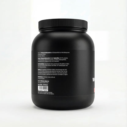 Premium Whey Protein Erdbeere 1kg - 94,85% Proteinkonzentrat | Muskelaufbau - jostefitvita.de