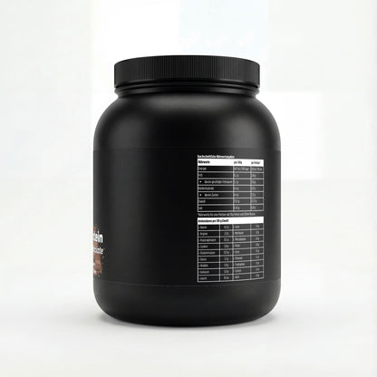 Premium Whey Protein Schokolade 1kg - 94,85% Proteinkonzentrat | Muskelaufbau optimieren - jostefitvita.de