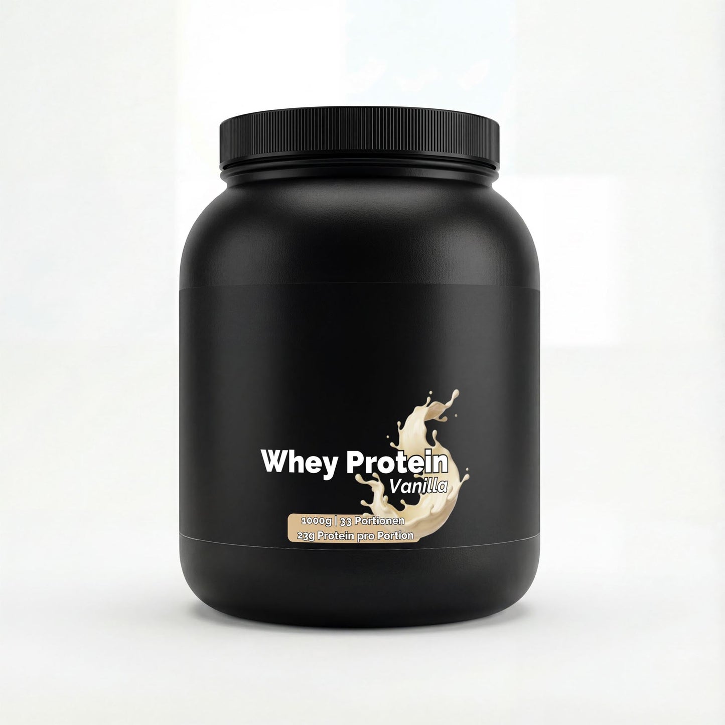 Premium Whey Protein Vanille 1kg - 94,85% Proteinkonzentrat | Muskelaufbau - jostefitvita.de