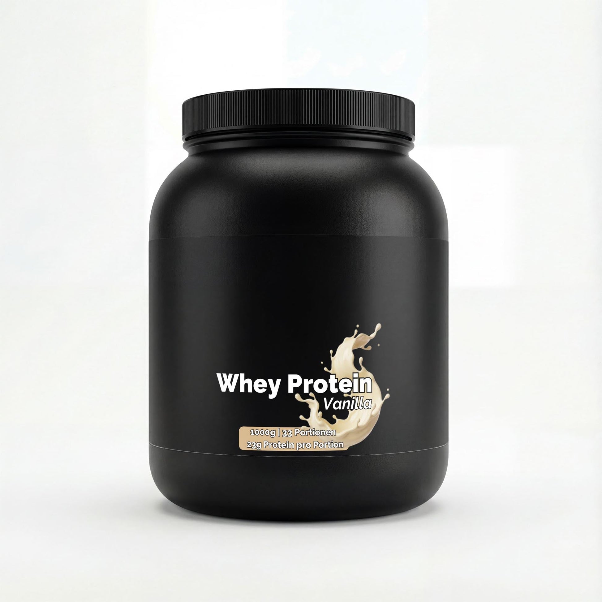 Premium Whey Protein Vanille 1kg - 94,85% Proteinkonzentrat | Muskelaufbau - jostefitvita.de