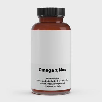 Omega 3 Max 35/25 - 120 Softgels | Hochdosiertes Fischöl