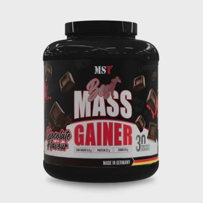 MST Best Mass Gainer 3000g - Premium Aufbau-Supplement | 4 Geschmacksrichtungen