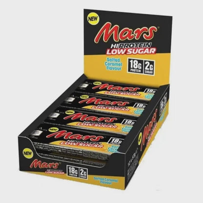 Mars Protein Bar 12x57g - Zuckerreduzierte Proteinriegel in 4 Geschmacksrichtungen