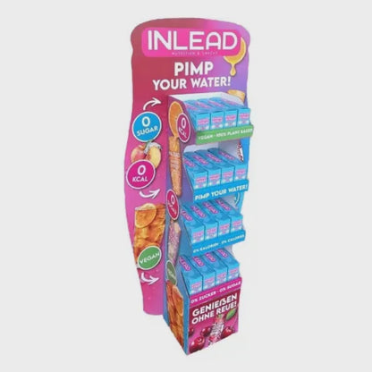 INLEAD Squeeze Syrup 65ml - Professionelles Warendisplay für Supermärkte und Einzelhandel