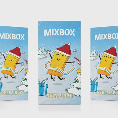 Sven Jack MIXBOX 49x65g - 49 Fitness Haferflocken Riegel | Protein Snack Mix
