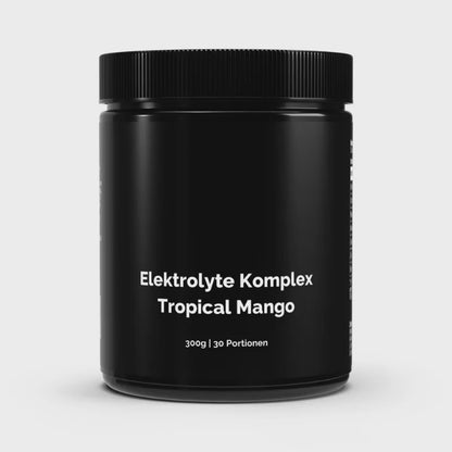Elektrolyte Pulver 300g Tropical Mango - Kalium, Magnesium & Calcium für Sport