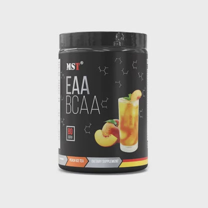 MST Aminosäure Pulver 1040g - Premium EAA BCAA Supplement | 3 Geschmacksrichtungen