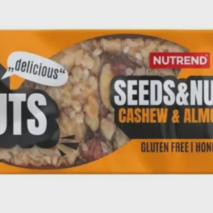 Nutrend Denuts Seeds & Nuts 42x35g - 3 Geschmacksrichtungen Mix
