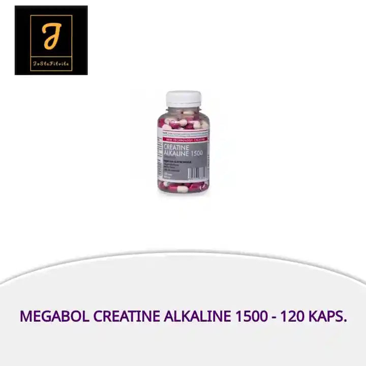 Megabol Creatine Alkaline 1500 - 120 Kaps. by@Outfy