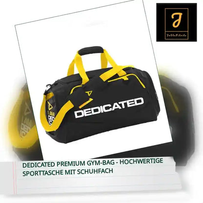 Dedicated Premium Gym-Bag - Hochwertige Sporttasche mit Schuhfach by@Outfy