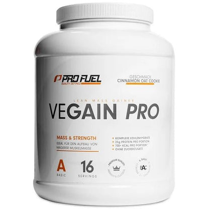ProFuel VEGAIN Pro 2200g Veganes Proteinpulver 2 Geschmacksrichtungen - jostefitvita.de