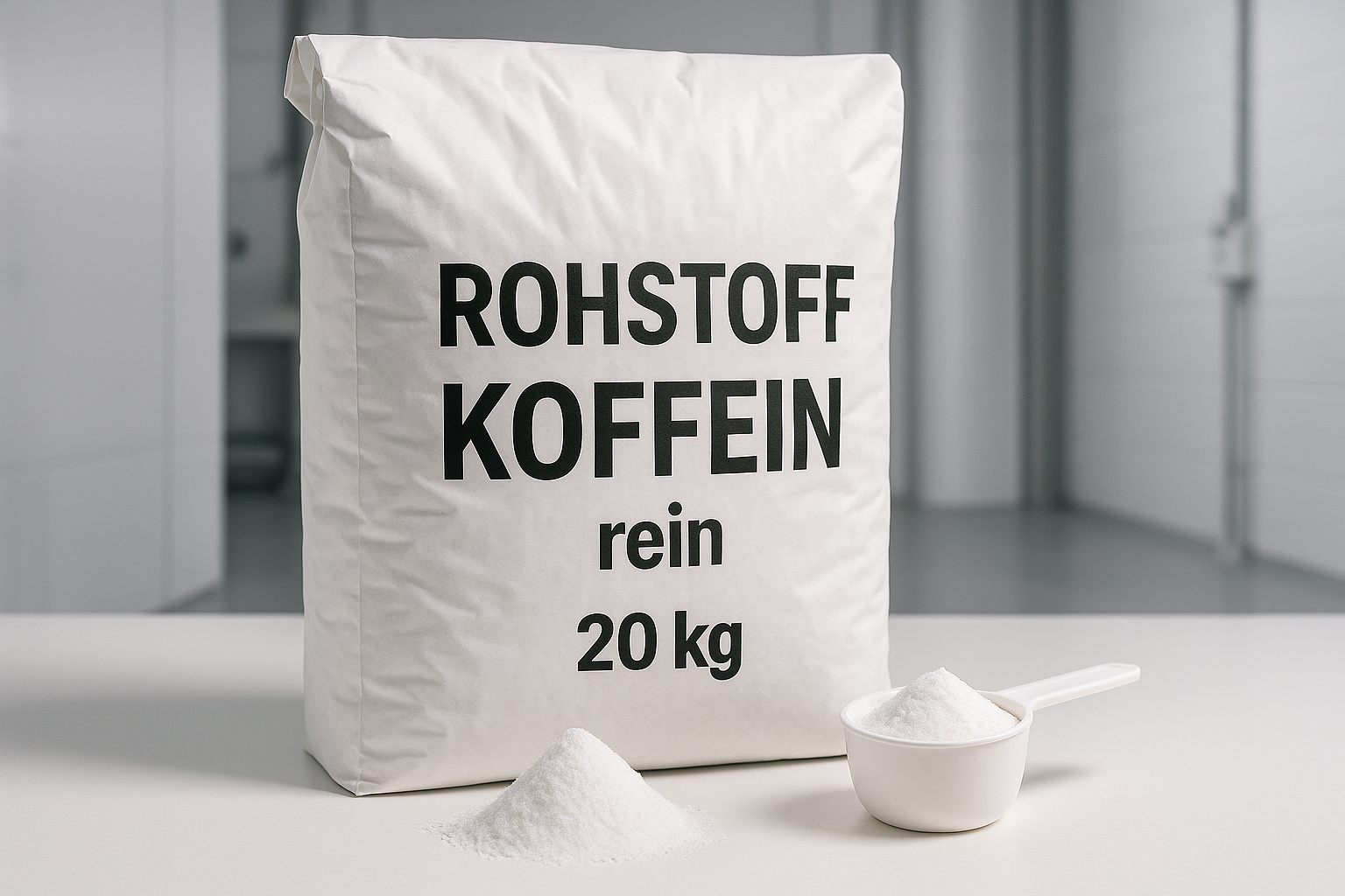 Rohstoff Koffein rein 20kg Pulver 