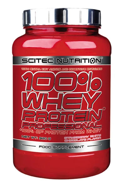 Scitec Nutrition 100% Whey Professional 920g - Premium Molkenprotein für Muskelaufbau