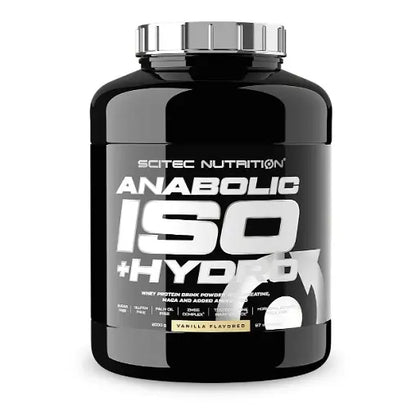 Scitec Nutrition Anabolic Iso+Hydro 2000g – Premium Whey Isolat & Hydrolysat | 3 Geschmacksrichtungen