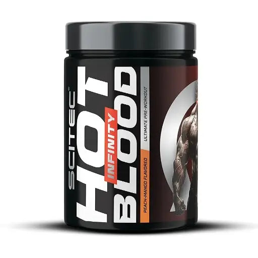 Scitec Hot Blood Infinity 350g - Pre-Workout Booster für intensive Trainingseinheiten