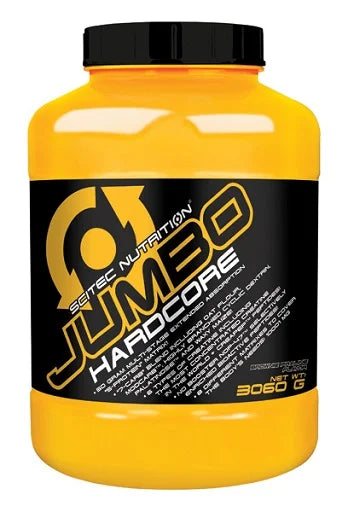 Scitec Jumbo Hardcore 3060g - Premium Weight Gainer mit 50g Protein & 7-Carb Matrix