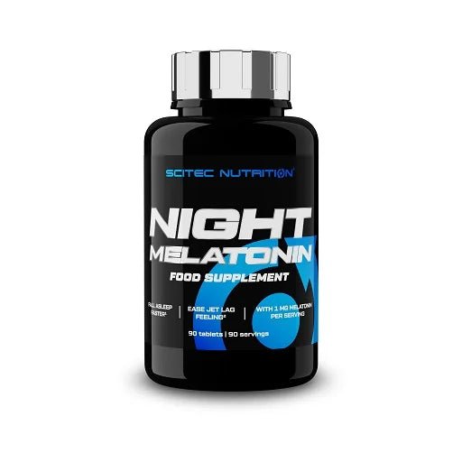 Scitec Night Melatonin 90 Tabletten - Nahrungsergänzung - jostefitvita.de