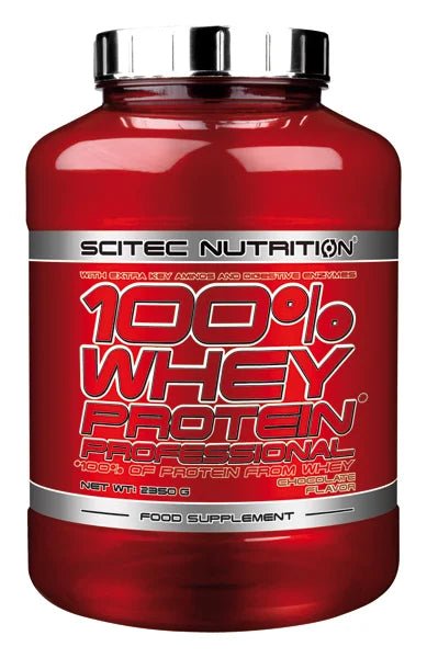 Scitec Nutrition 100% Whey Professional 2350g - Premium Molkenprotein in 16 Geschmacksrichtungen - jostefitvita.de