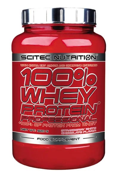 Scitec Nutrition 100% Whey Professional 920g - Premium Molkenprotein in 14 Geschmacksrichtungen - jostefitvita.de