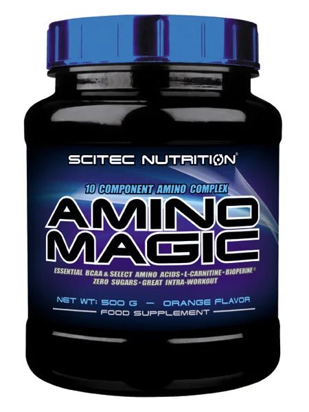 Scitec Nutrition Amino Magic 500g – 10-fach Aminosäuren Komplex | Apple & Orange - jostefitvita.de