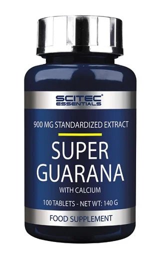 Scitec Nutrition Guarana 100 Tabletten - Natürlicher Pflanzenextrakt für 3 Monate - jostefitvita.de