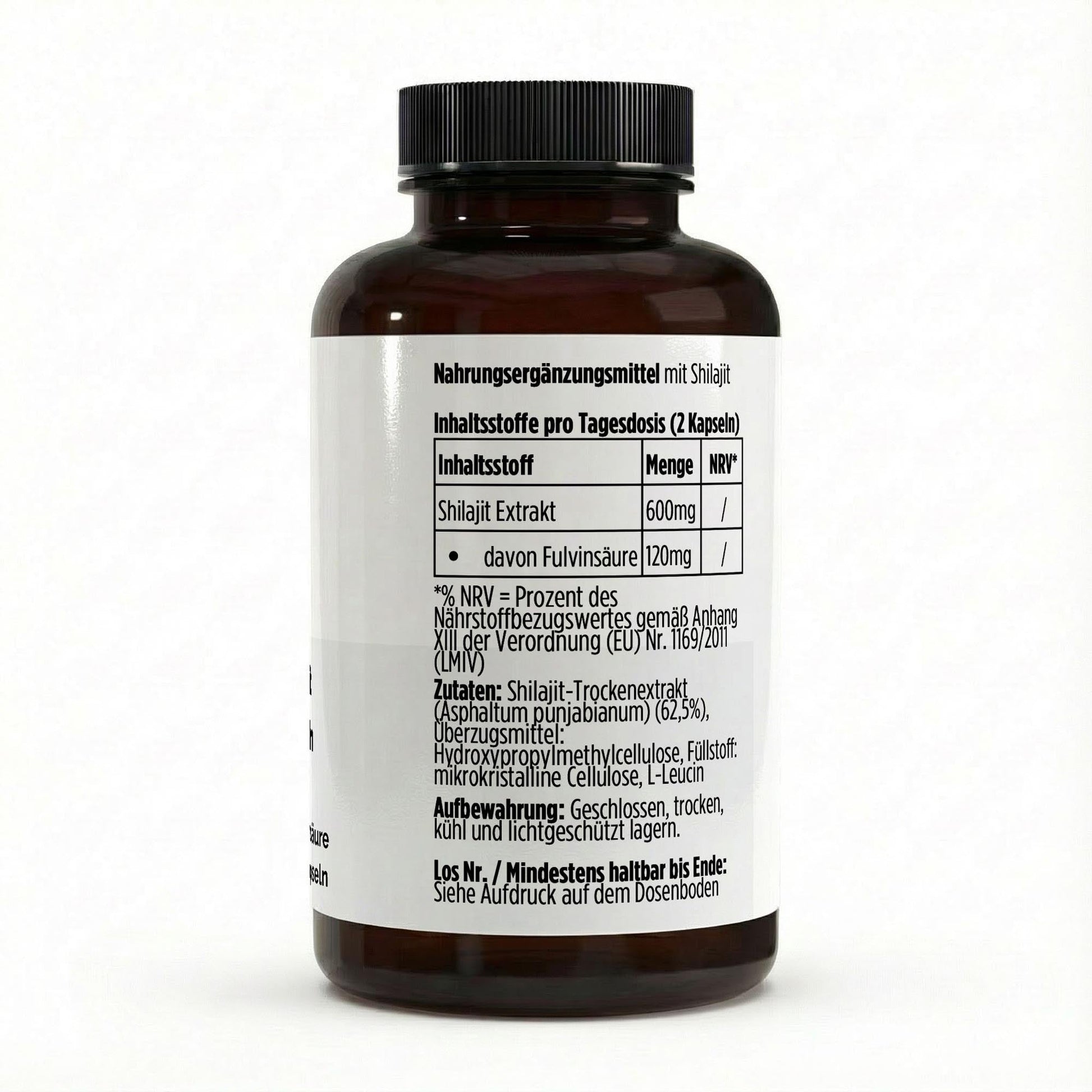 Shilajit (20% Fulvinsäure) - 90 vegane Kapseln - jostefitvita.de